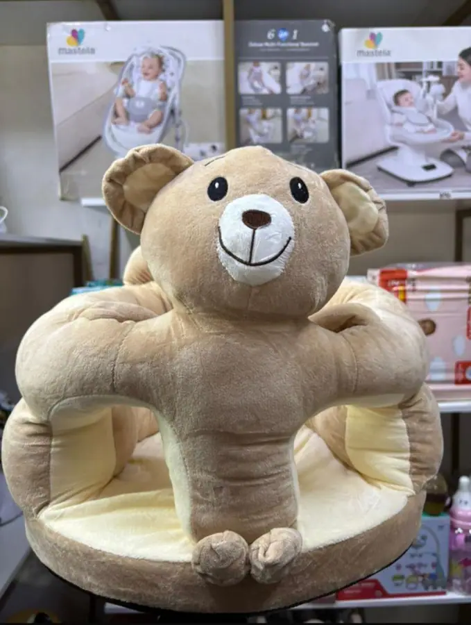 Plush Teddy Baby Seat