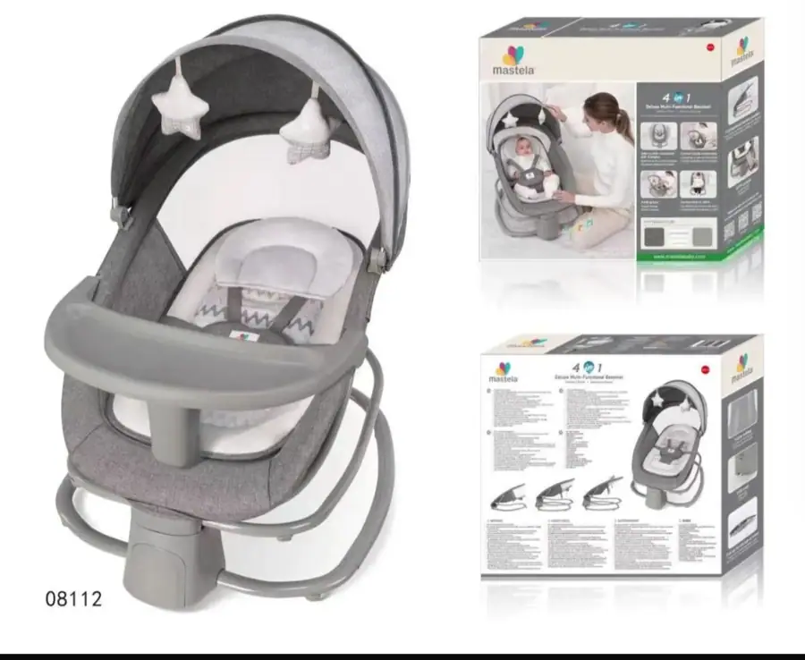 Mastela 4‑in‑1 Deluxe Bassinet