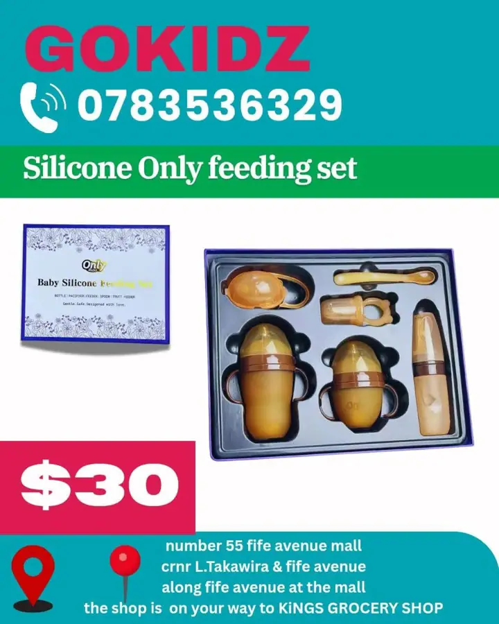 Only Baby Silicone Feeding Set