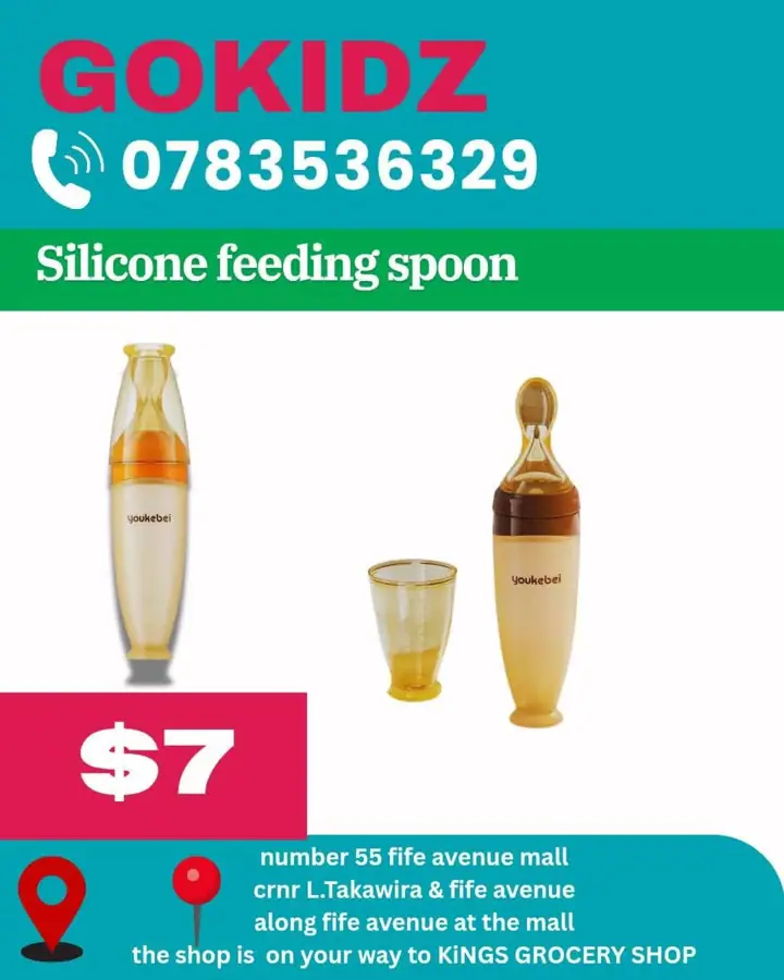 Youkebei Silicone Feeding Spoon