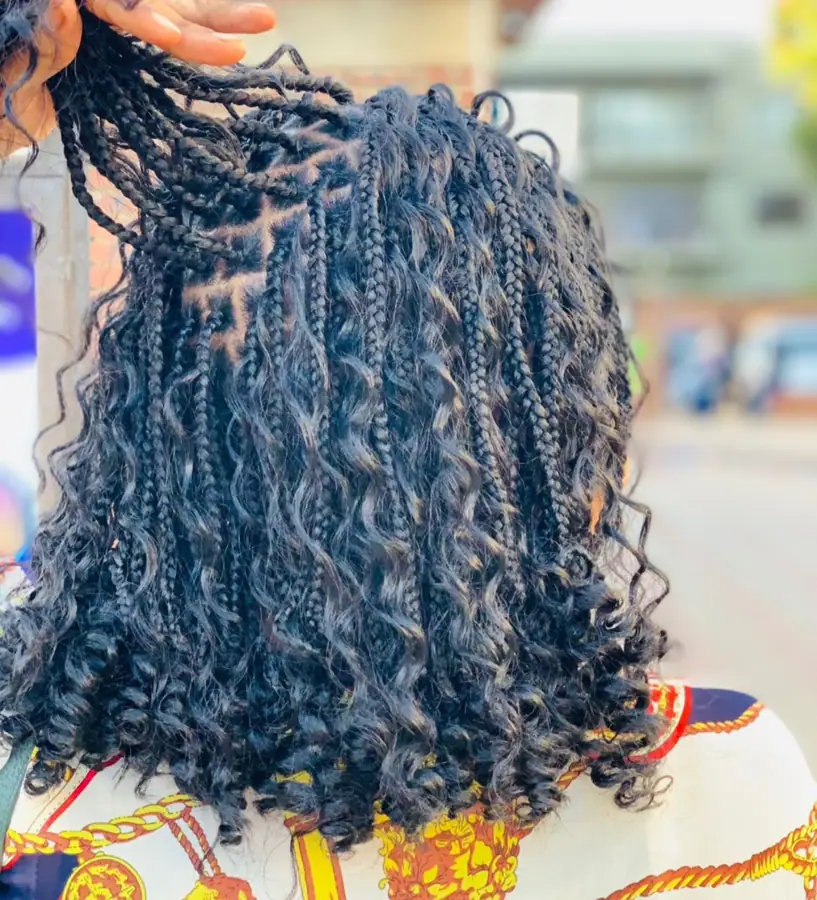 Short Boho Braids