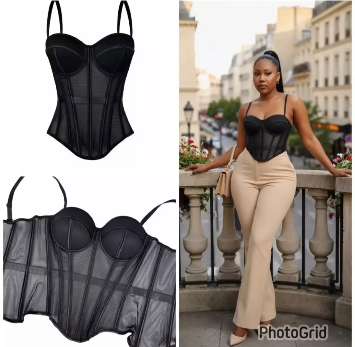 Black Corset Top