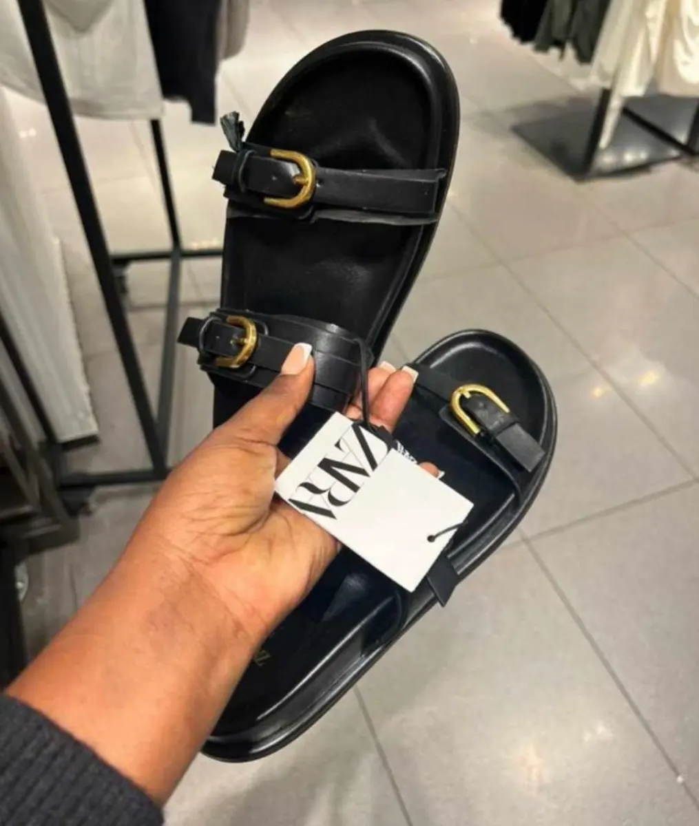 Ladies zara slides photo 2