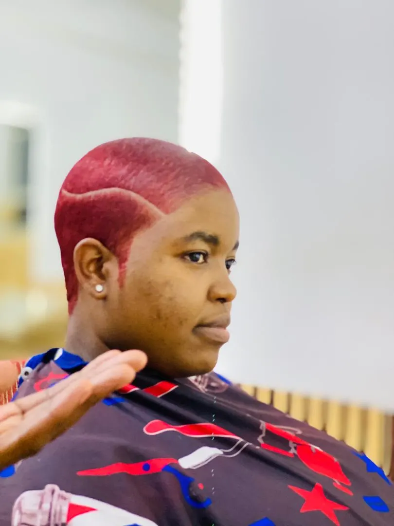 Ladies hair cut