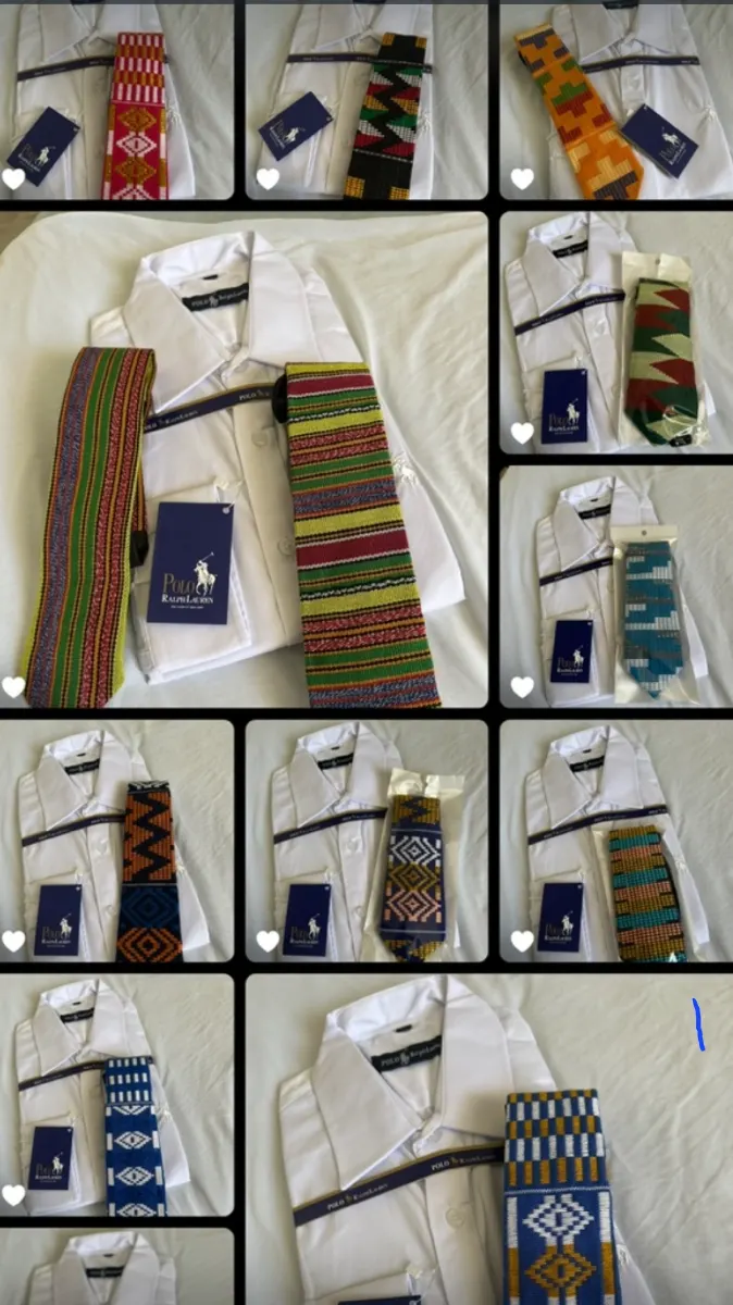 Kente ties