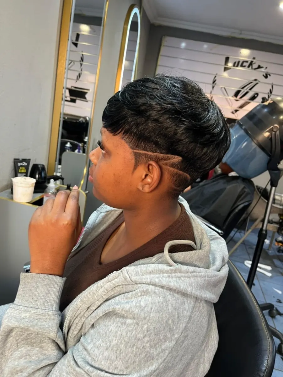 Pixie cut