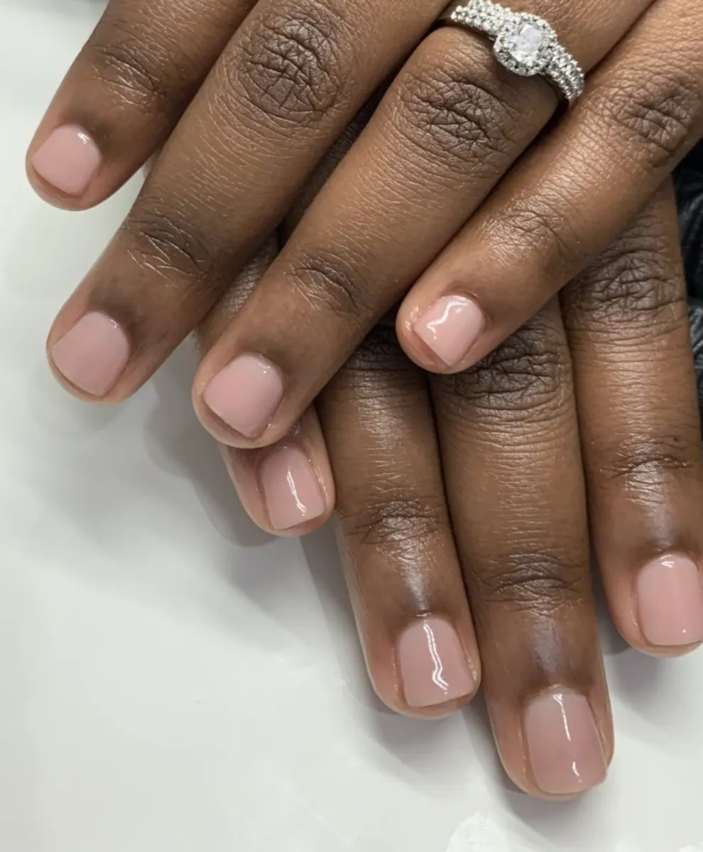 Plain rubberbase nails