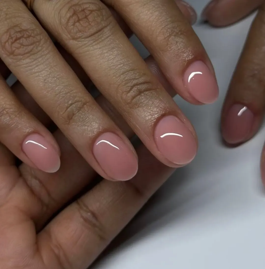 Plain rubberbase nails photo 2