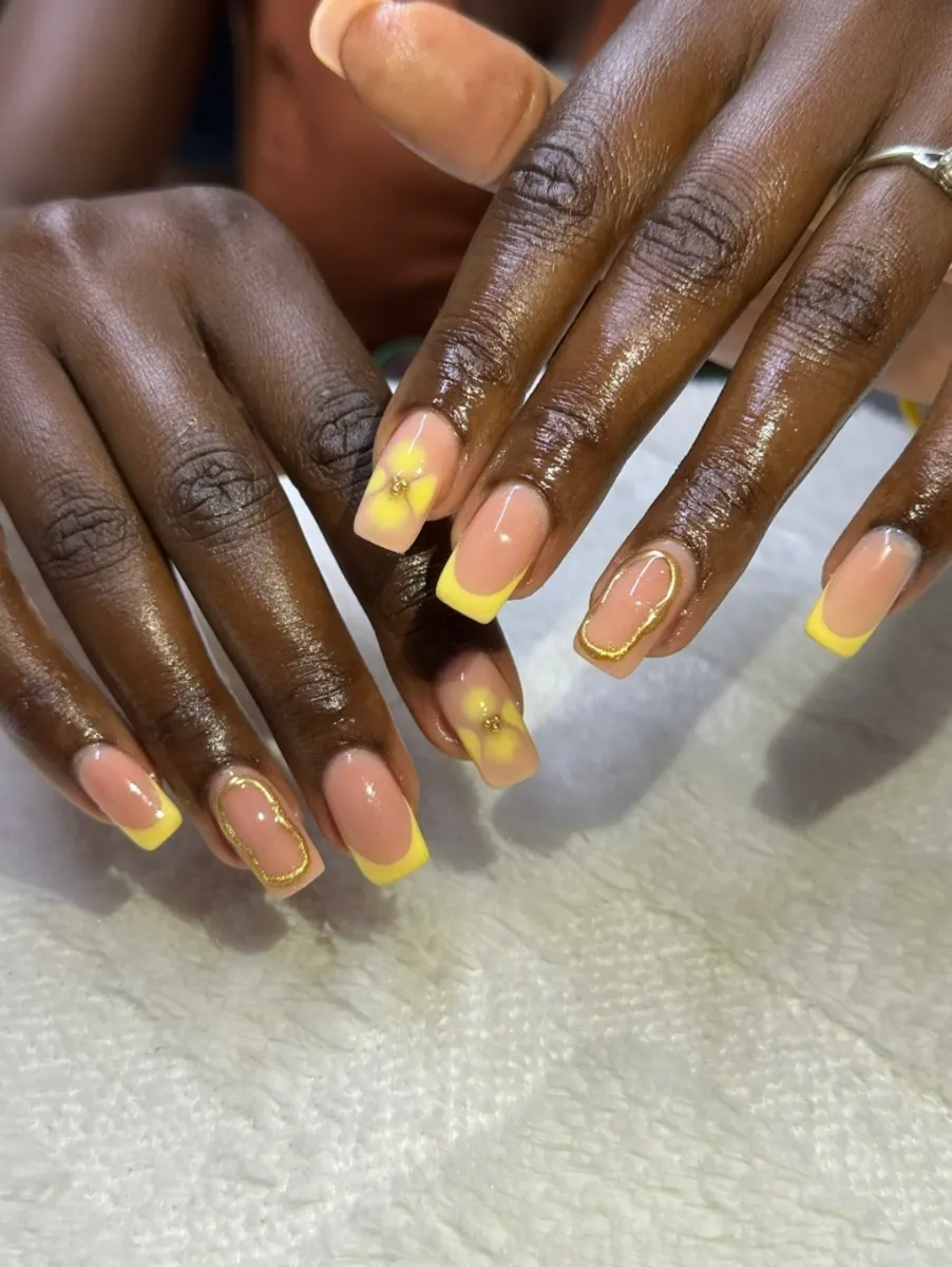 Acrylics with art