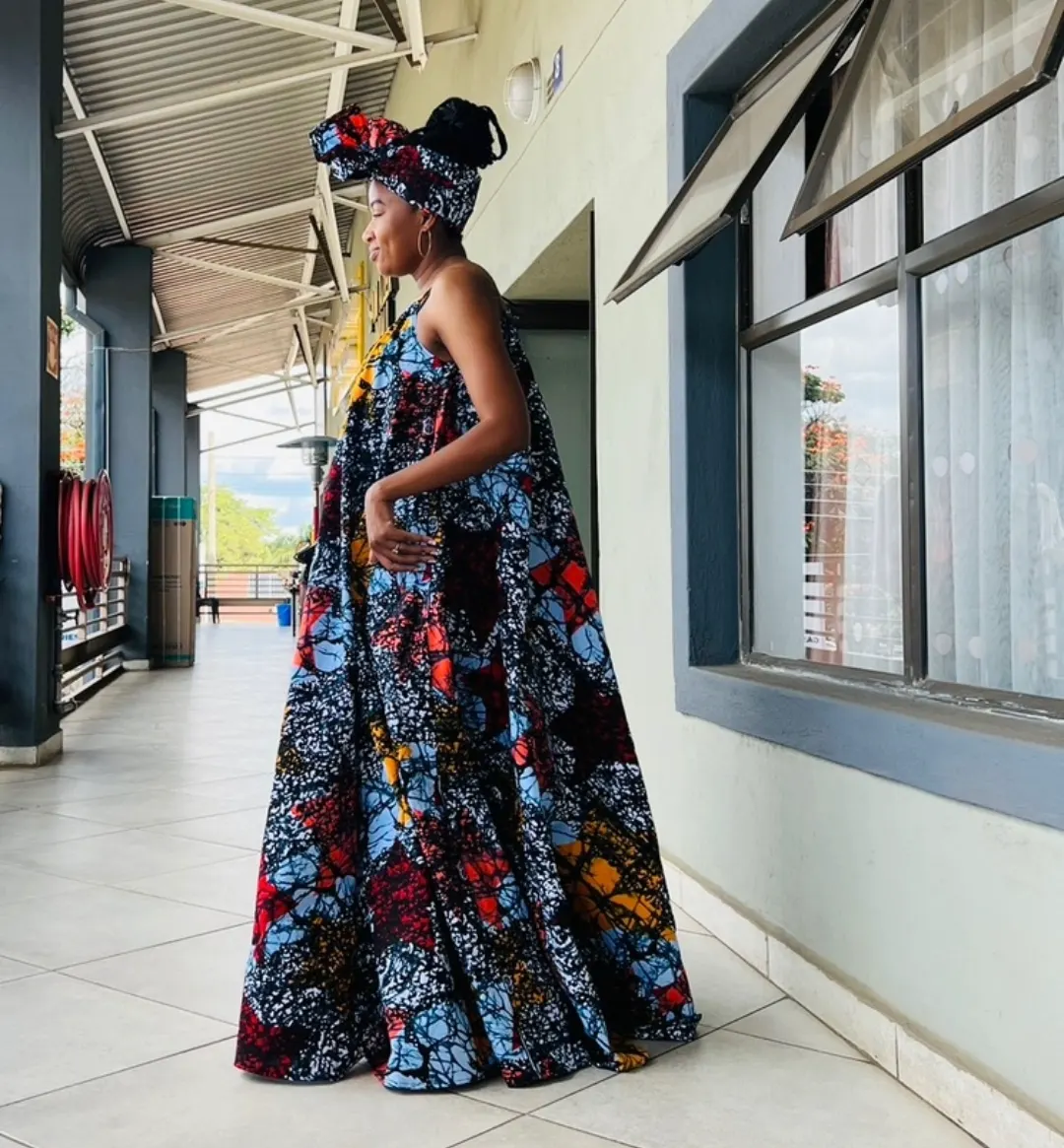 String Maxi dress