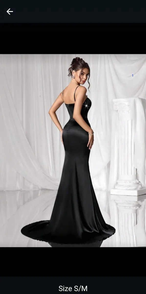 Black Dinner dress photo 3