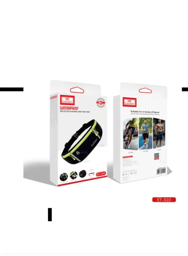 Earthway Waterproof Reflective Running Waist Belt Bag (ET-S10)